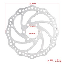 Disque de frein 160mm compatible Dualtron Thunder Ultra -  la reunion