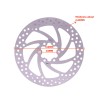 Disque de frein 160 mm renforcé entraxe 44 mm
