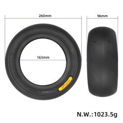 Pneu de course Ulip trottinette electrique (90/65-6.5) - ile de la reunion