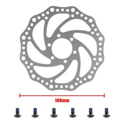 Disque de frein Dualtron 160mm -  entraxe 48 mm - la reunion