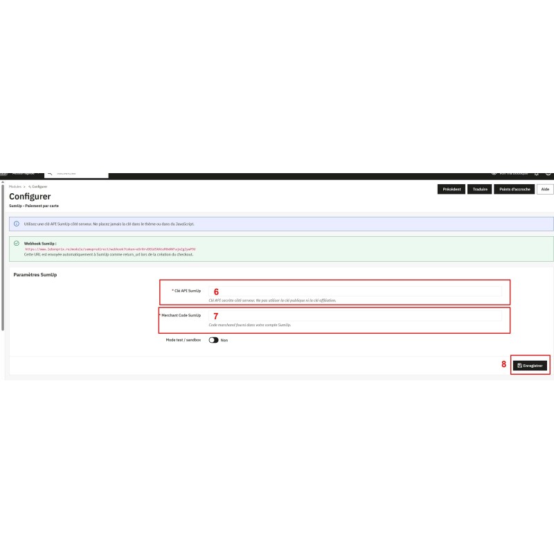 Module SumUp Payment Gateway – Compatible PrestaShop 9 & PHP 8.x (Apple Pay & Google Pay inclus)