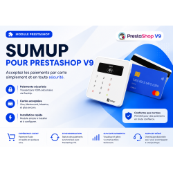 Module SumUp Payment Gateway – Compatible PrestaShop 9 & PHP 8.x (Apple Pay & Google Pay inclus)