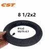 Chambre à Air 8.5x2 Renforcée Valve 90° - Trottinette Électrique | Lebonprix.re